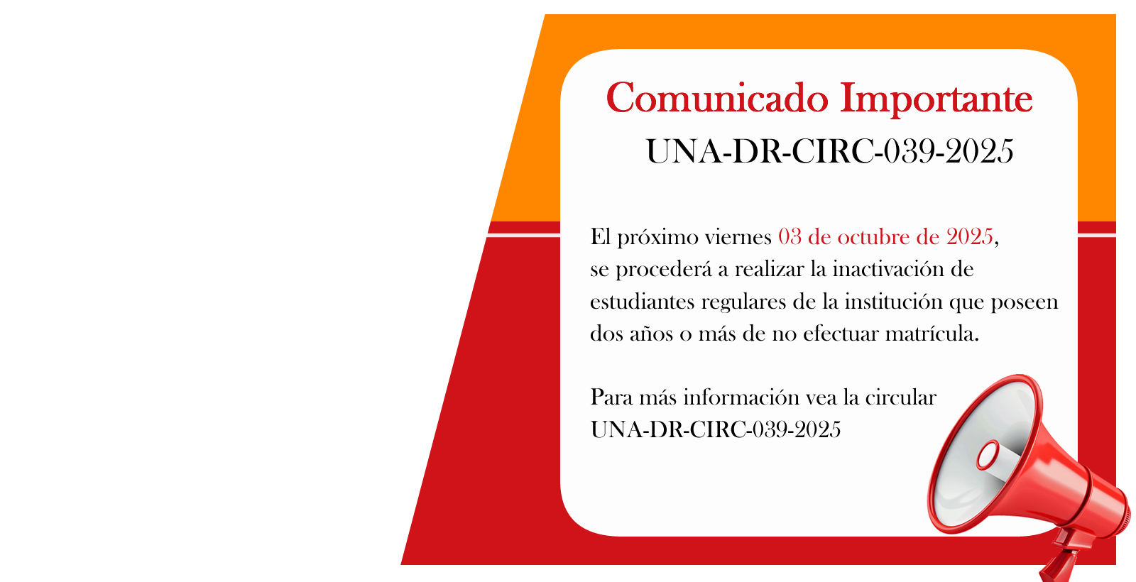Aviso Importante