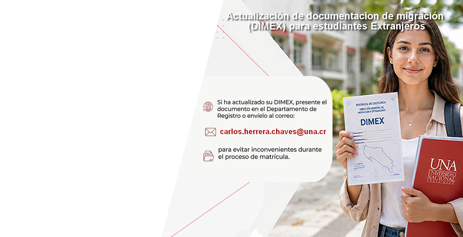 Si has actualizado tu DIMEX