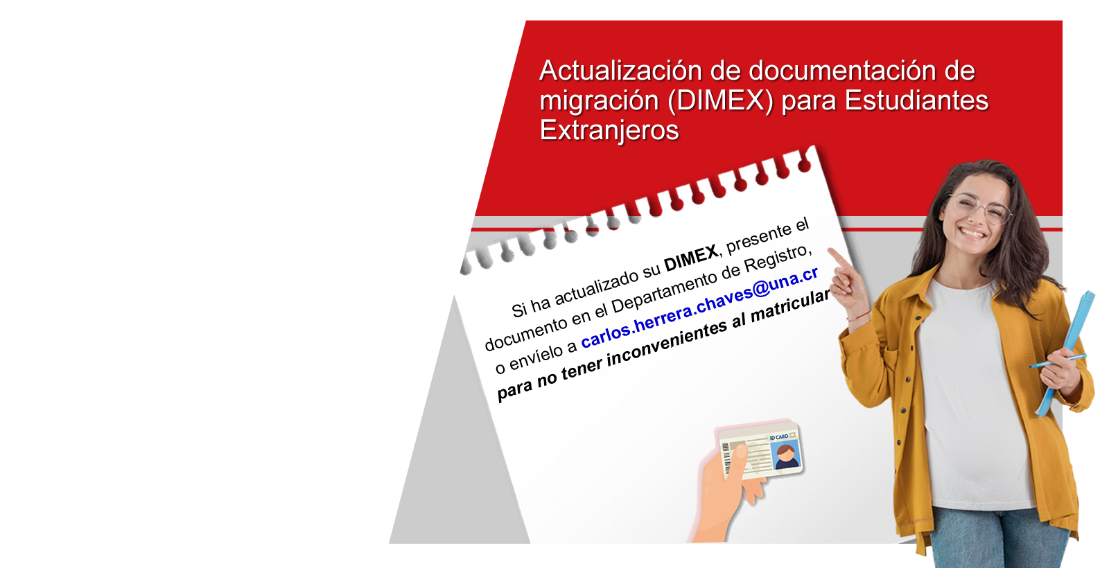 Si has actualizado tu DIMEX